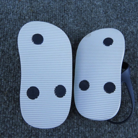 Old Navy Boys Flip Flop Shoes Blue Synthetic Hook & Loop Size T 5 Medium - Picture 5 of 5